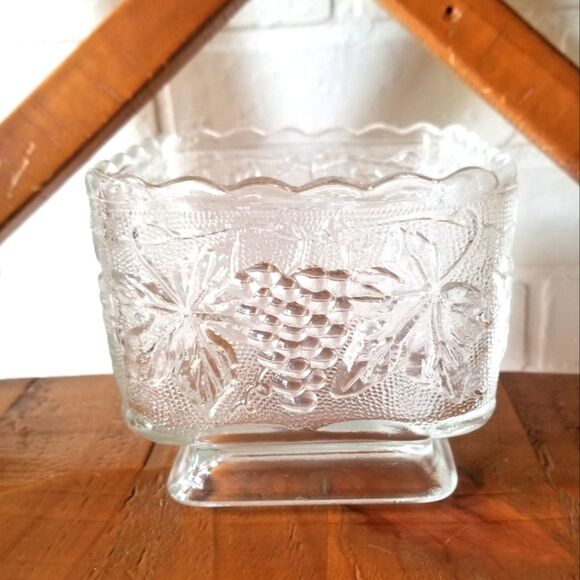 Anchor Hocking Vintage Square Planter - Picture 1 of 2